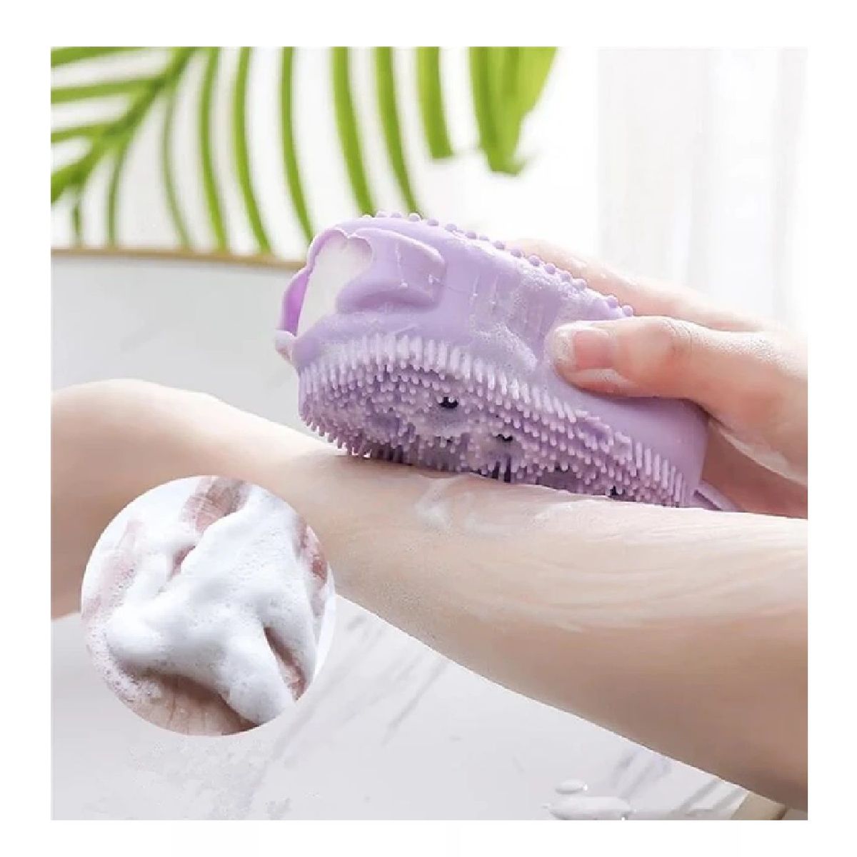 OTTOWARE - Porta Jabón Cepillo para Ducha