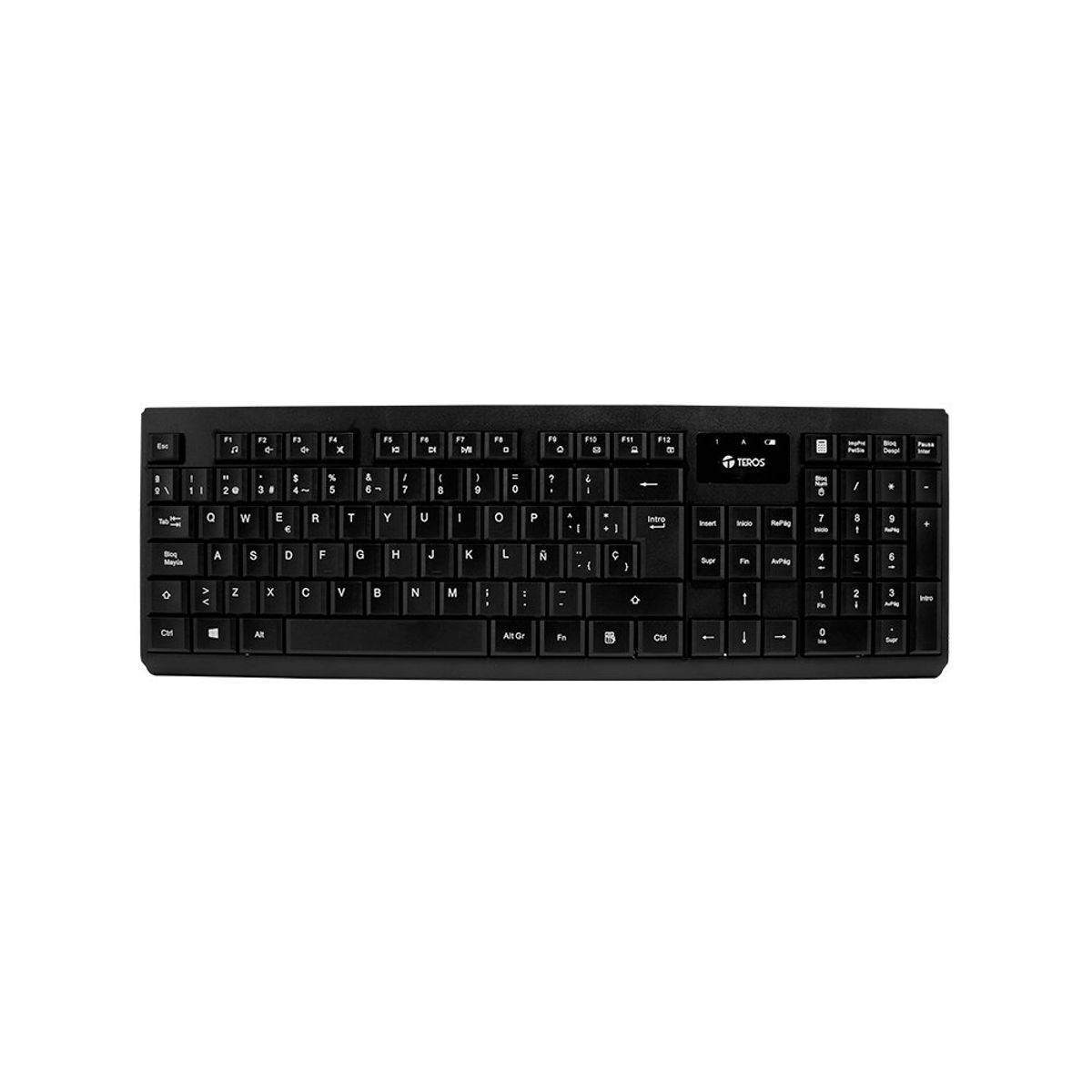 TEROS - KIT TECLADO Y MOUSE TEROS TE-4071S INALAMBRICO TE4071S 15P