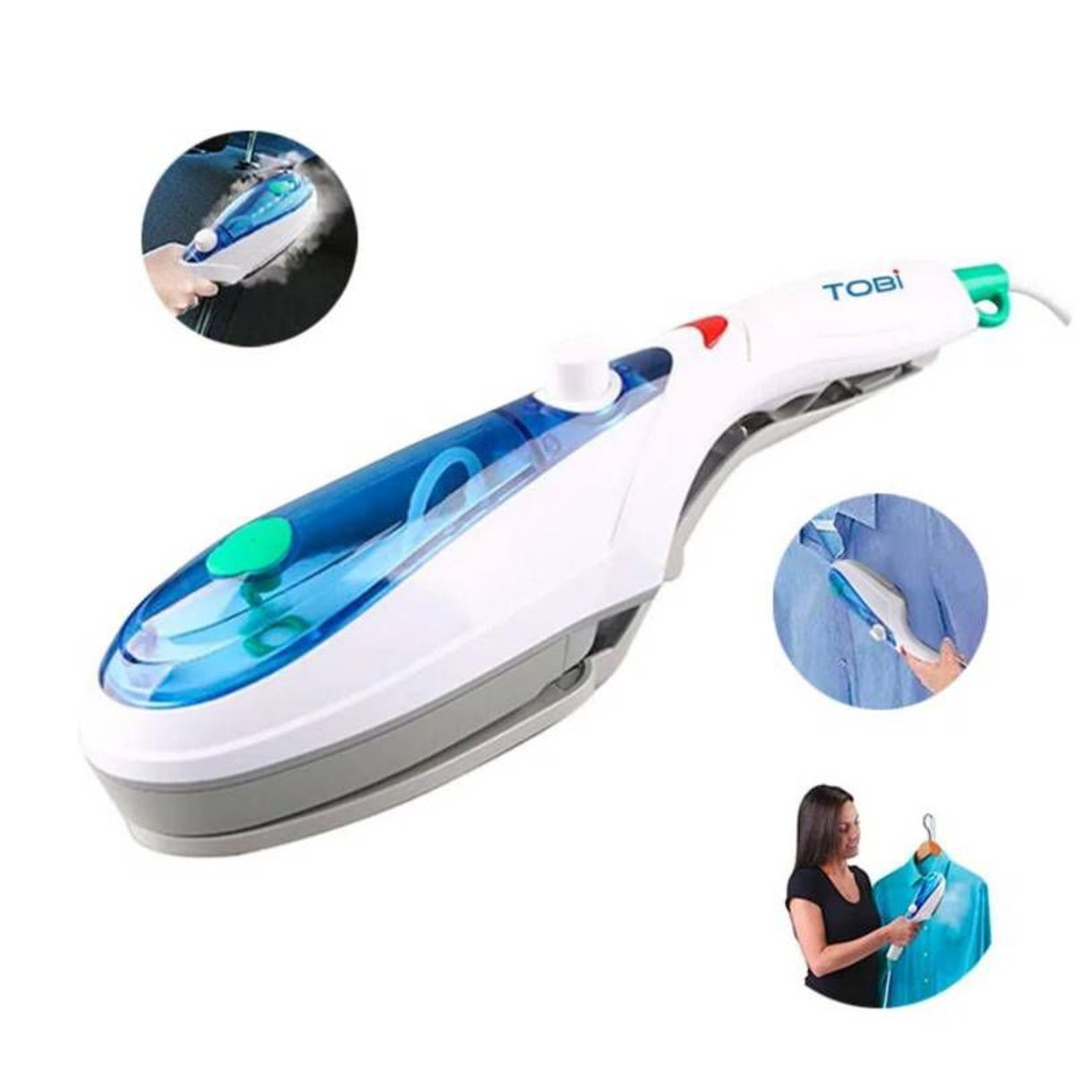 GENERICO - Plancha Electrica a Vapor de Mano Portatil Viajero Planchado a Vapor