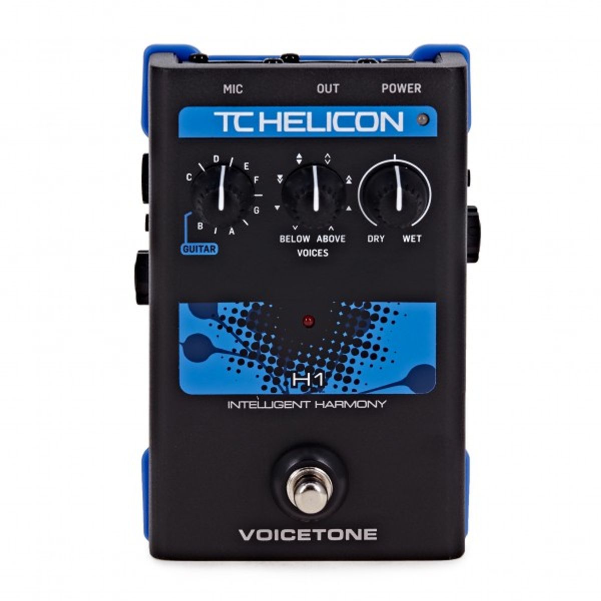 TC HELICON - TC HELICON VOICETONE H1 PEDAL 1 BOTON ARMONIZADOR