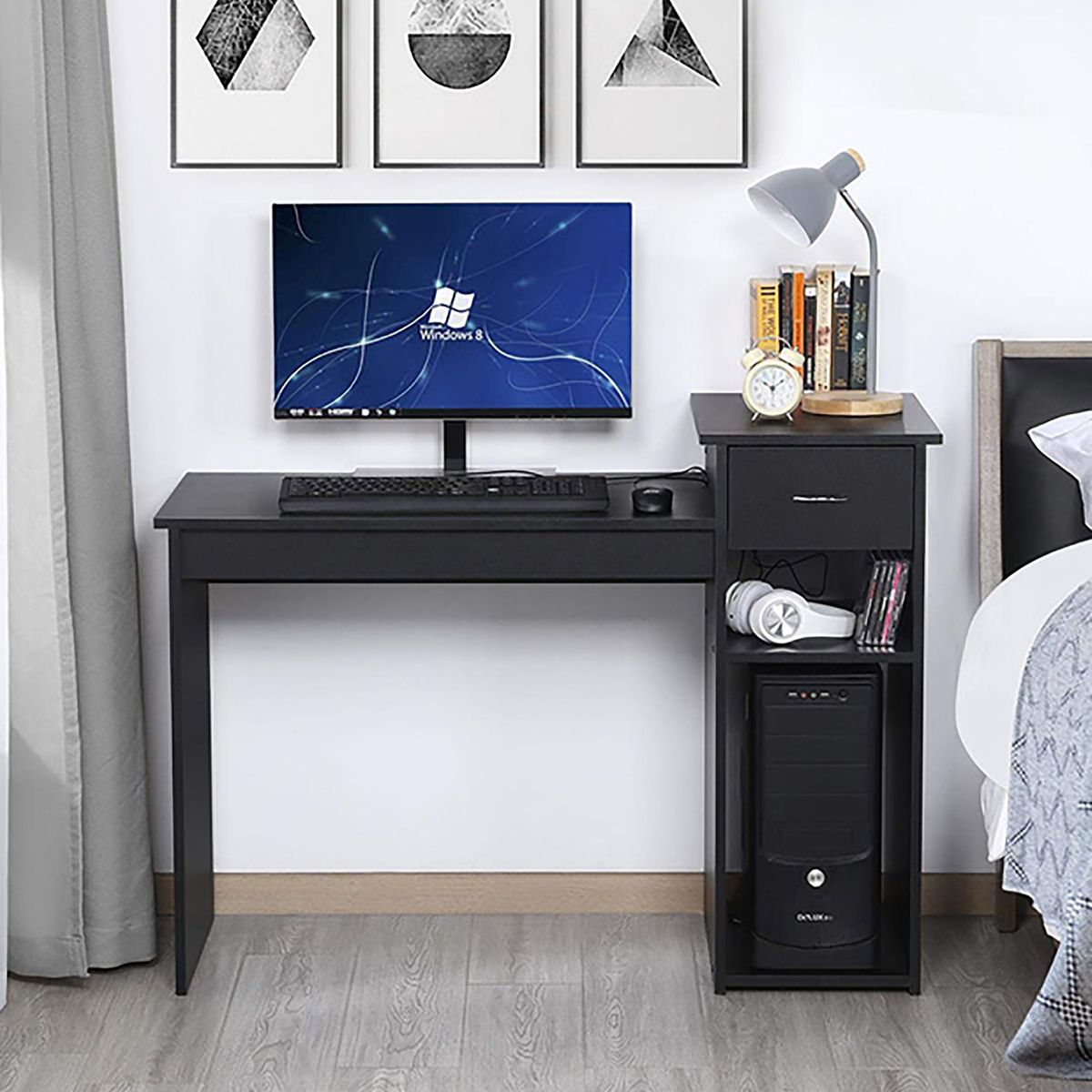 VILLA HOGAR - Escritorio Ricchi negro