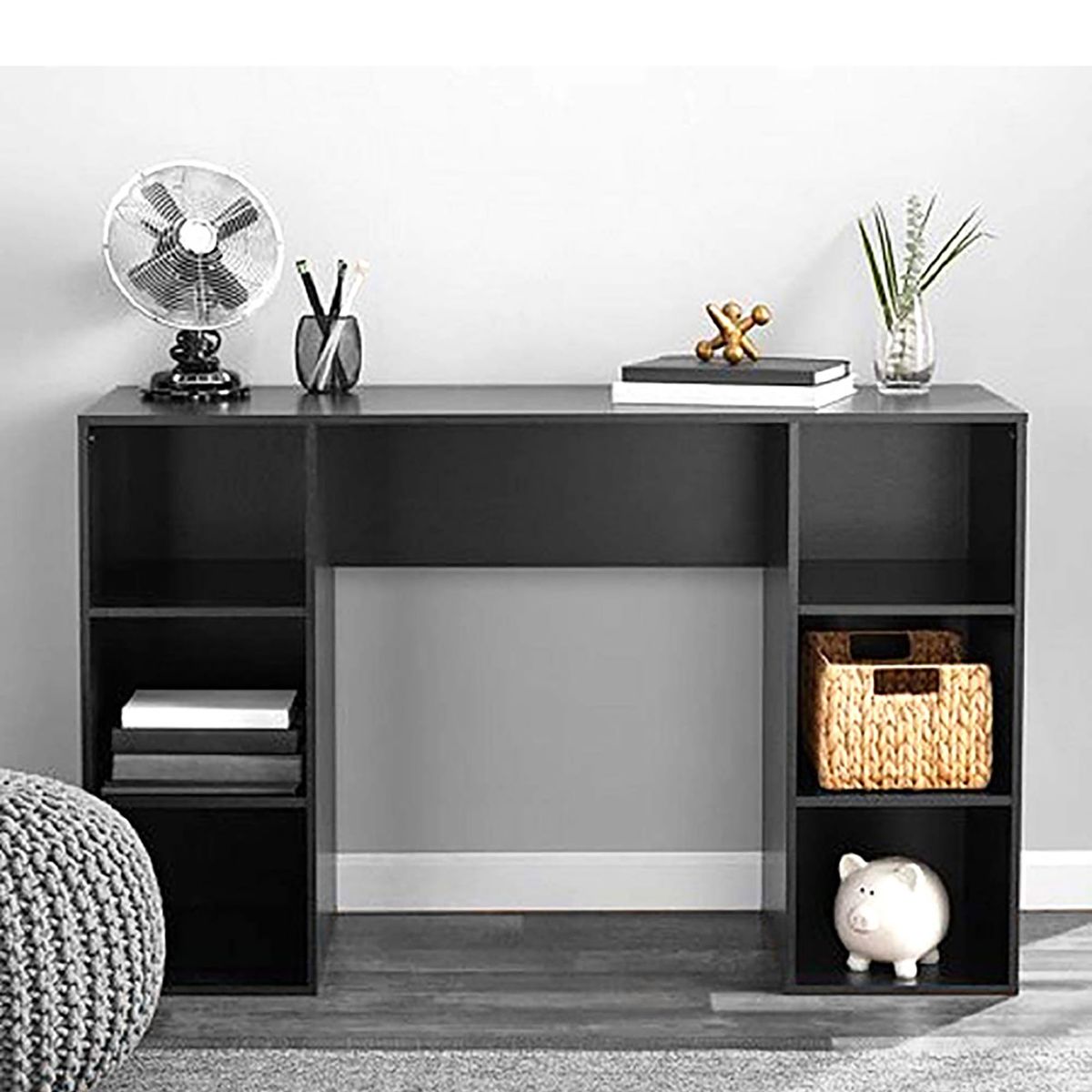 VILLA HOGAR - Escritorio aparador Vienna negro