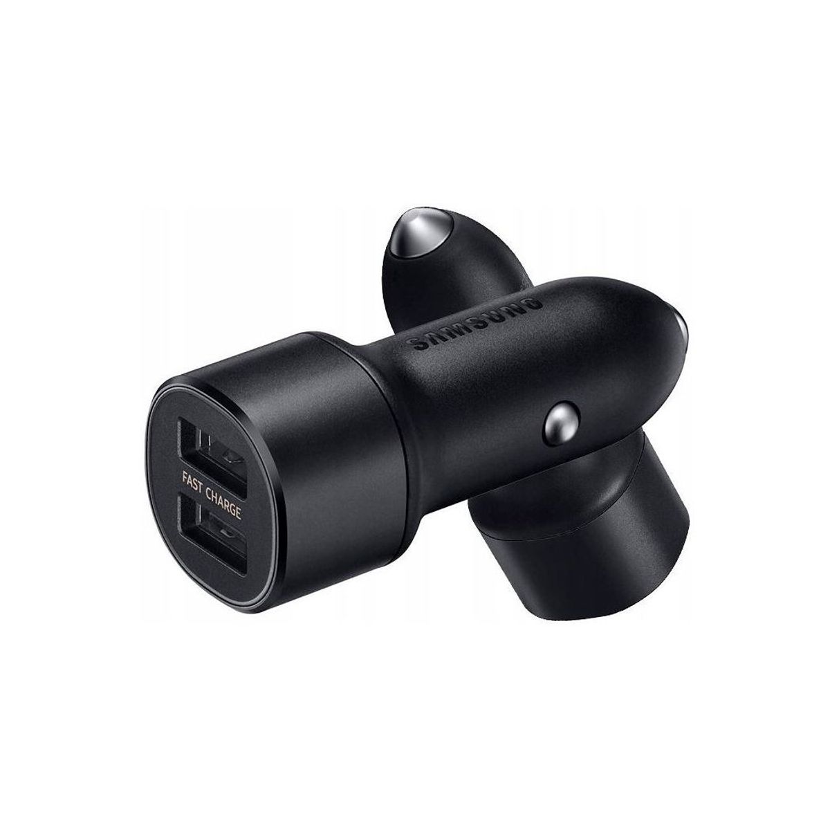 SAMSUNG - Cargador de Auto Samsung Car Charger 15W Dual Fast Charge Negro
