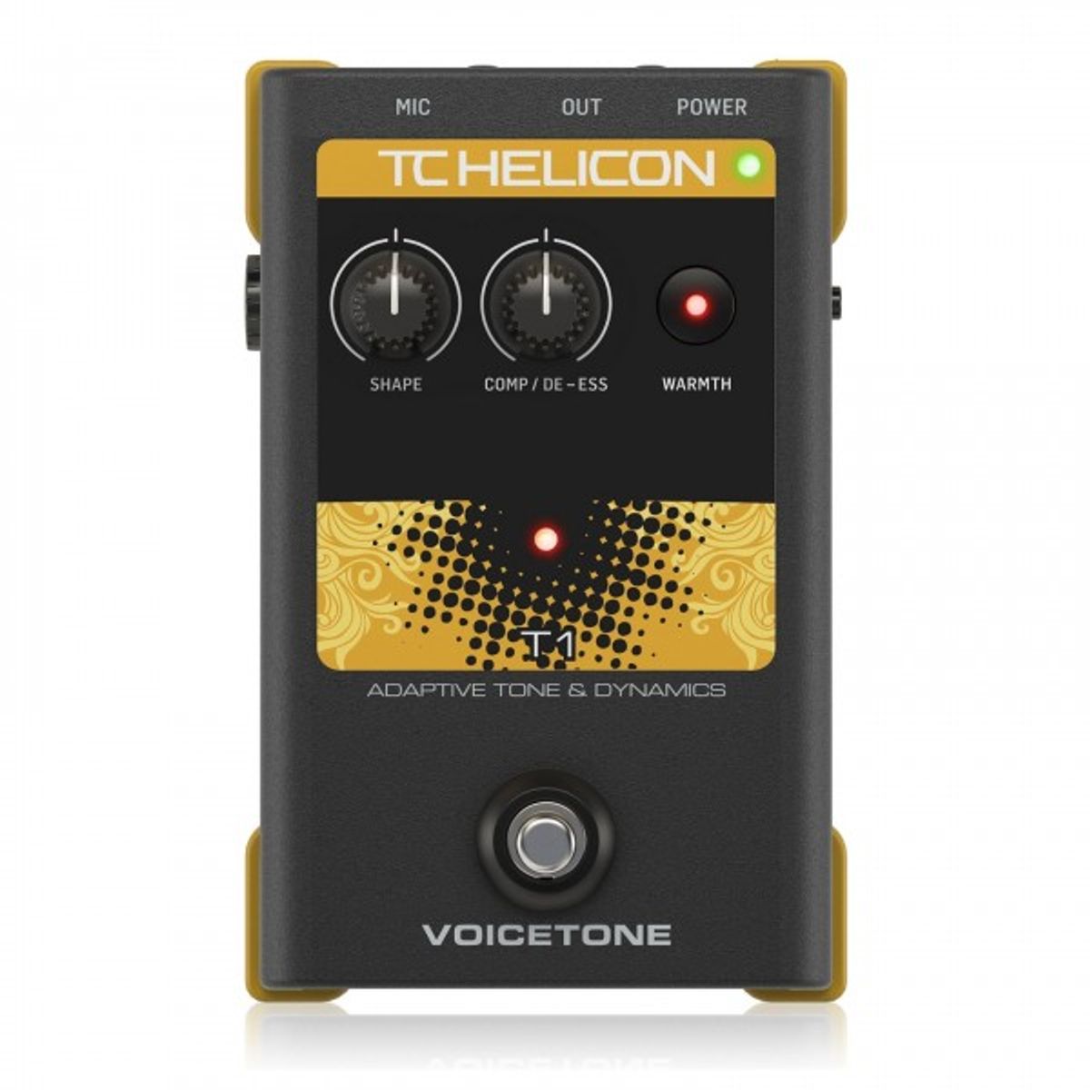 TC HELICON - TC HELICON VOICETONE T1 PEDAL 1 BOTON DE TONO Y DINAMICOS