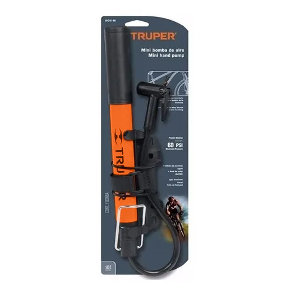 TRUPER - INFLADOR TRUPER MINI BOMBA DE AIRE