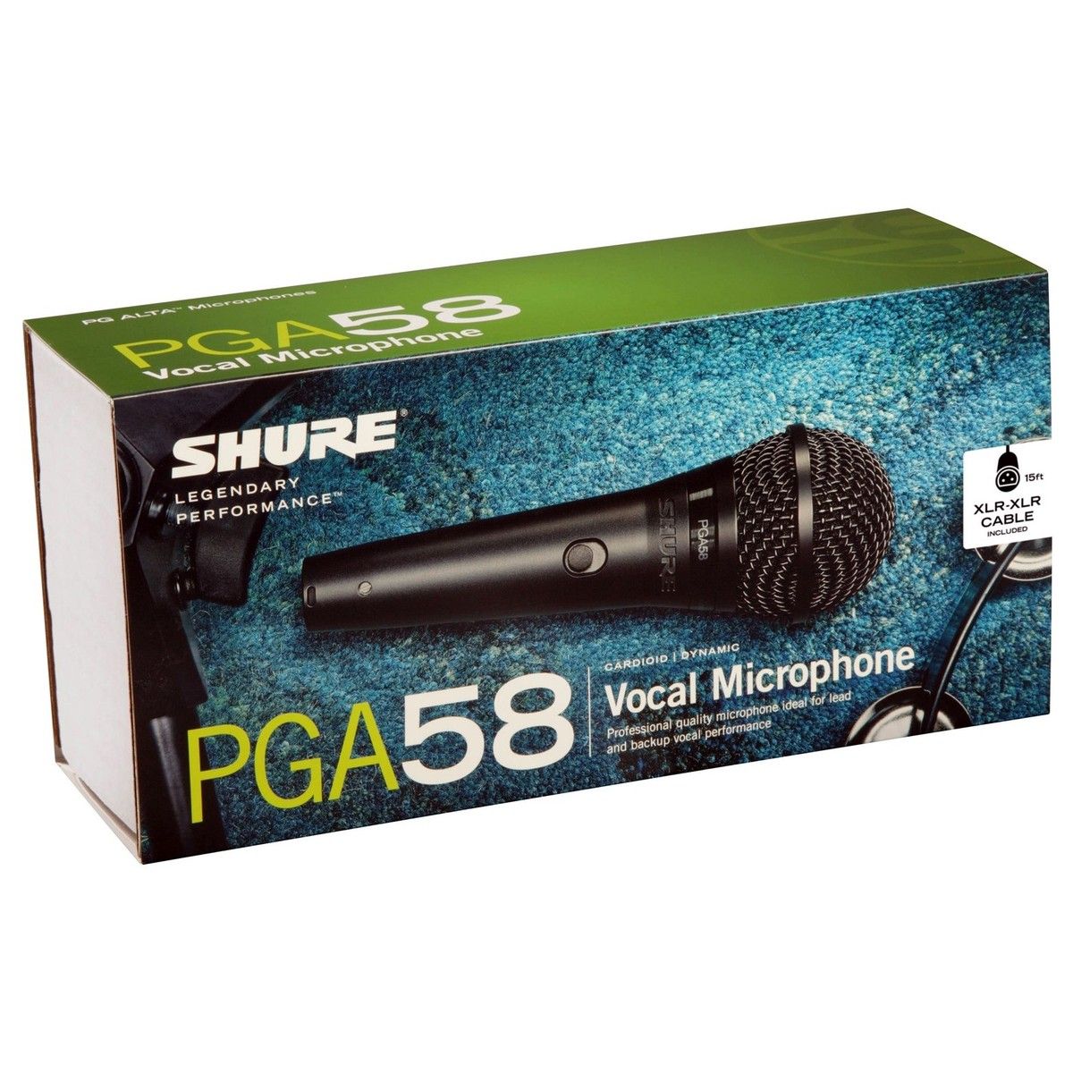 SHURE - SHURE PGA58-XLR MICROFONO DE MANO CON CABLE