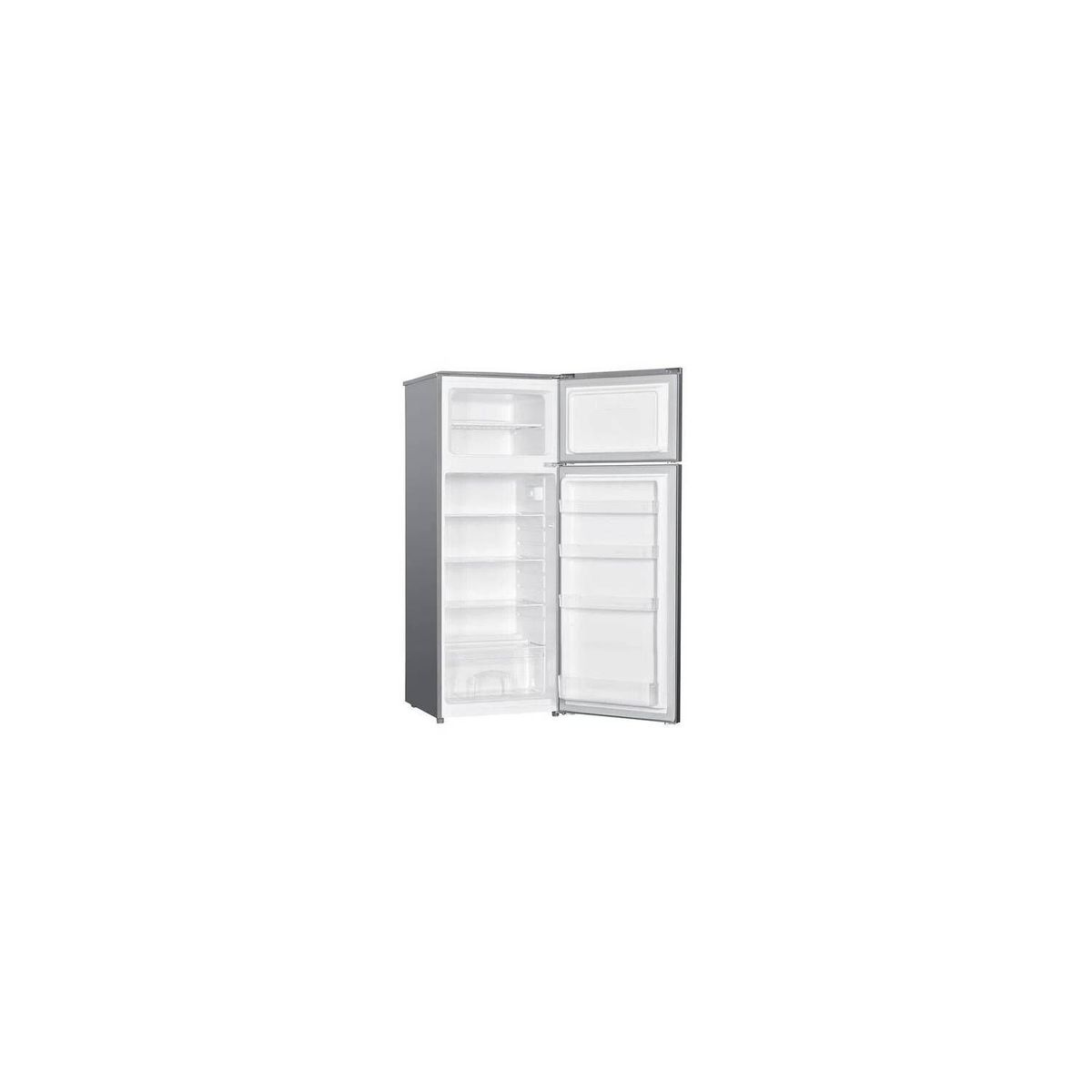 BLACKLINE - REFRIGERADORA BLACKLINE 2 PUERTAS 205L INOX EUROFROST