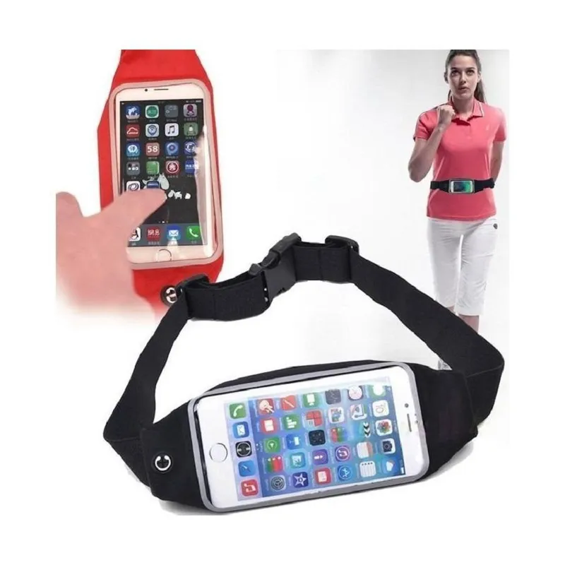 GENERICO - Canguro Deportivo Impermeable para Celular hasta  5.5 Pulgadas