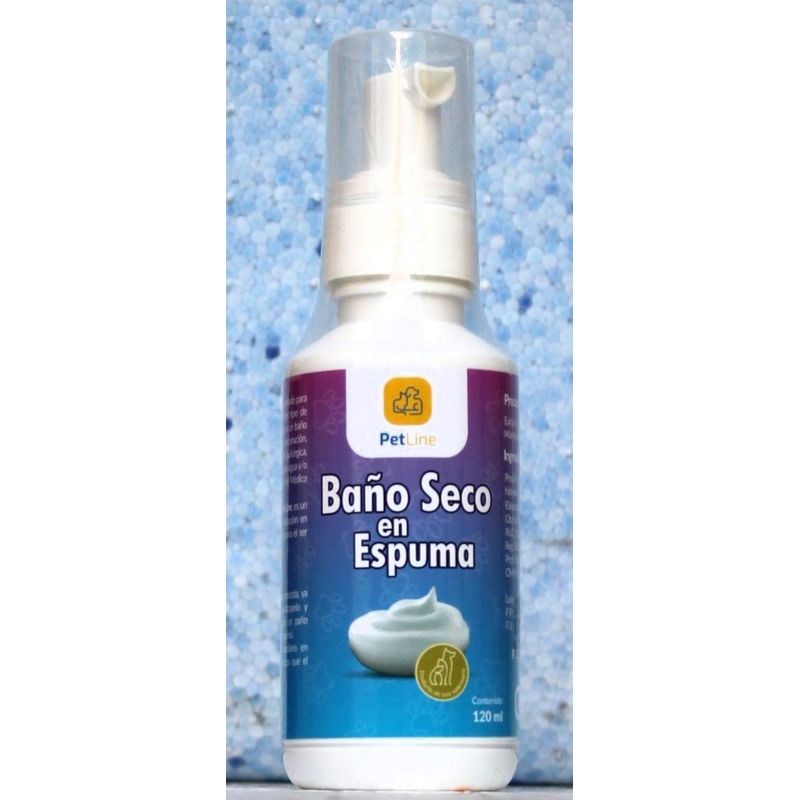 OTAMA - BAÑO SECO PARA PERROS Y CONEJOS SHAMPOO PET LINE 120 ml