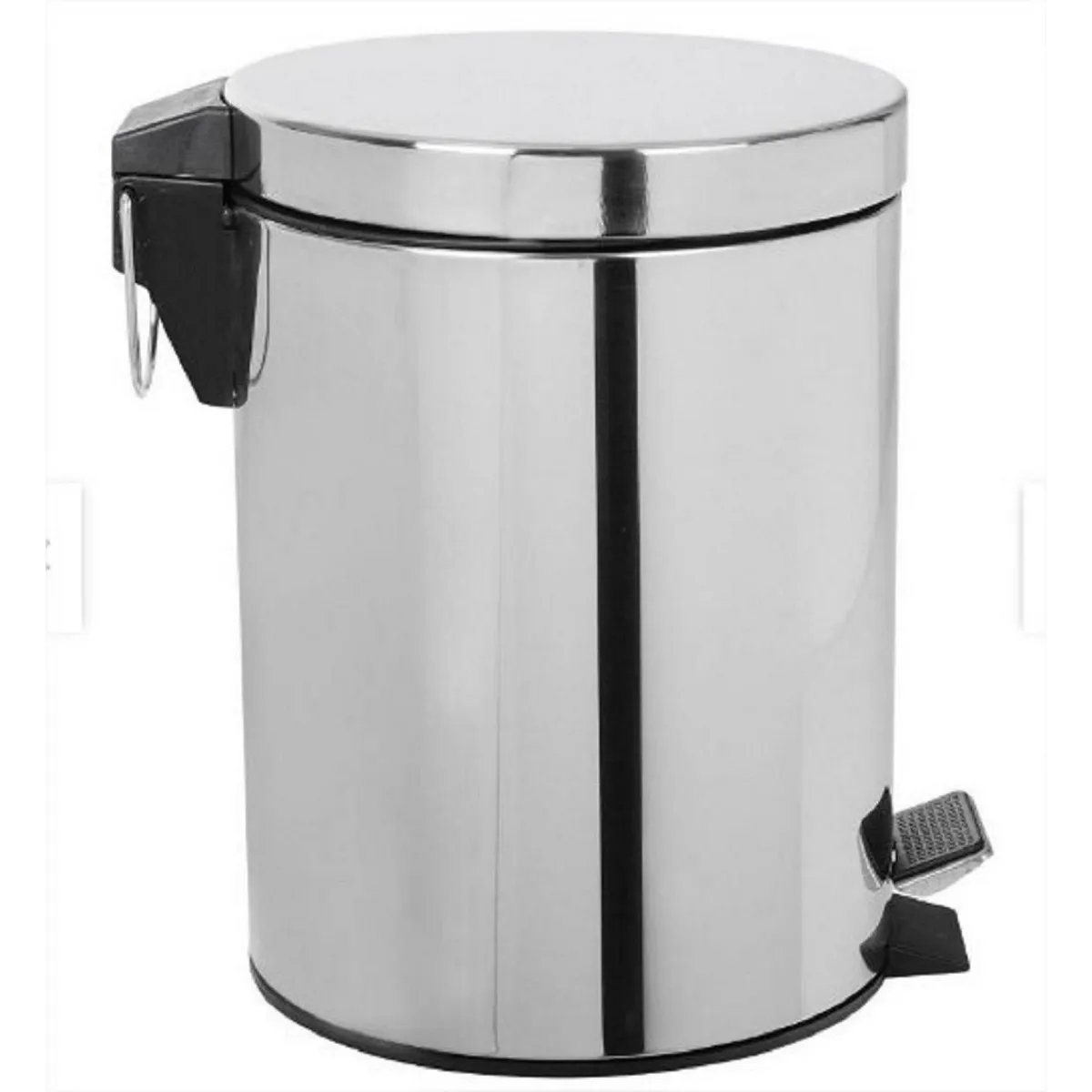 GENERICO - set papelero 2 tachos de acero inoxidable 5L