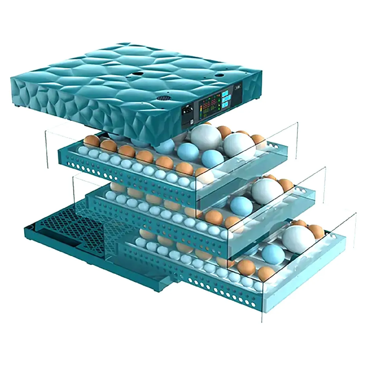 CAIM - INCUBADORA FULL AUTOMÁTICA DE 192 HUEVOS MARCA CAIM