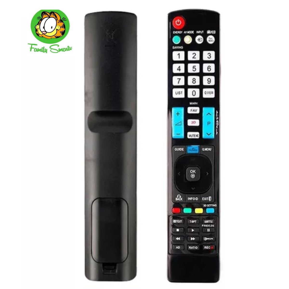 UNIVERSAL - Control Remoto Para Tv LG 3D Lcd Led  Pilas