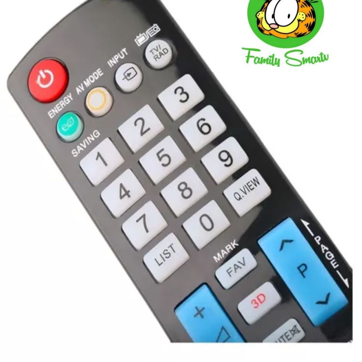 UNIVERSAL - Control Remoto Para Tv LG 3D Lcd Led  Pilas