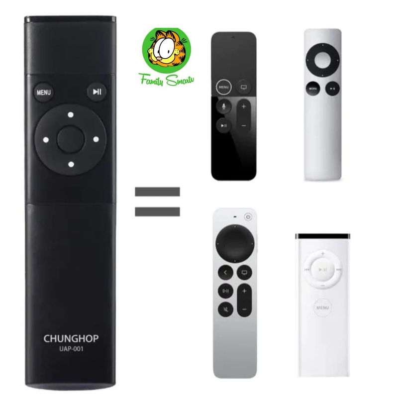 UNIVERSAL - Control Remoto para apple tv 2022 2021 4, 3, 2, 1 + Pilas