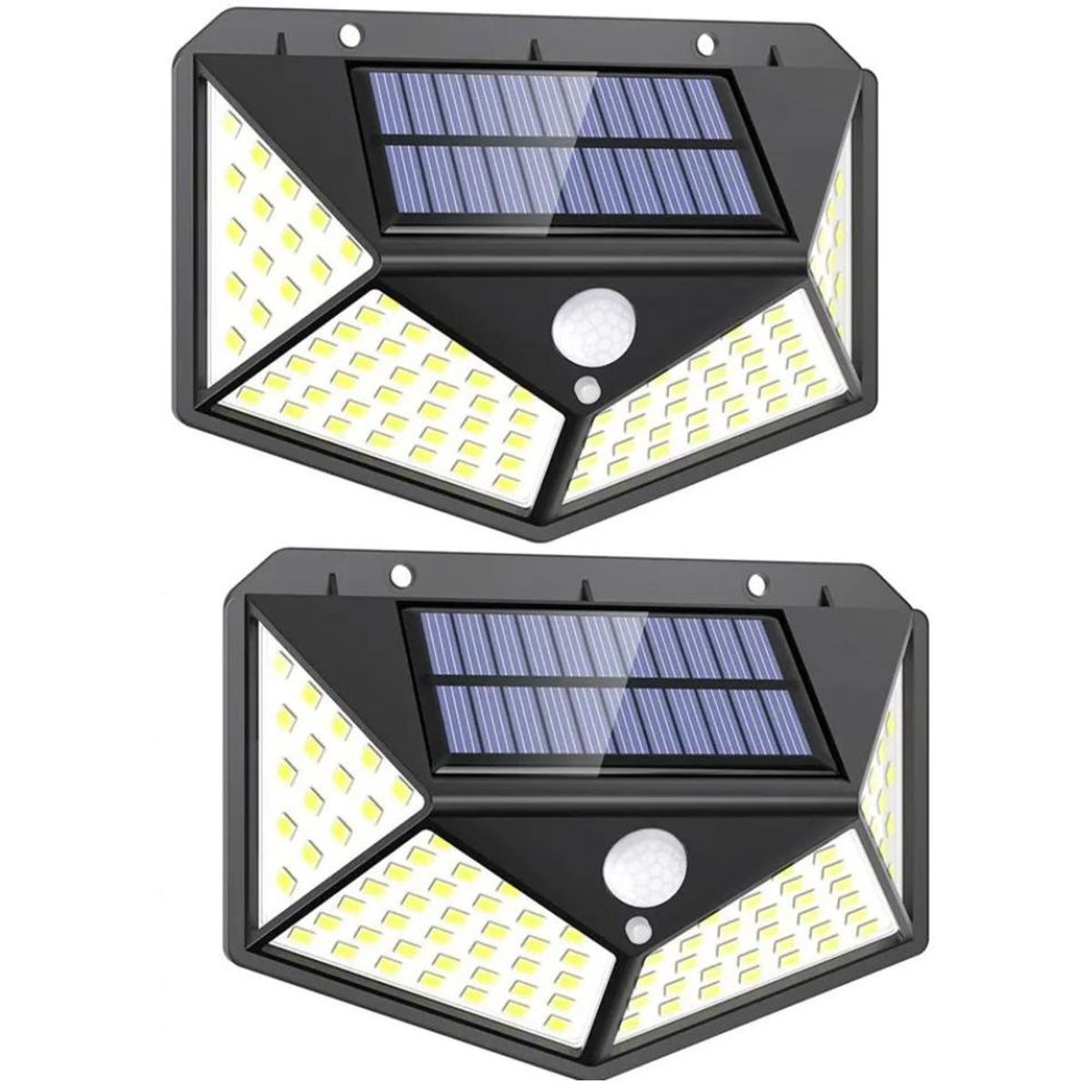 IMPORTADO MC - PACK REFLECTOR 114 LED SOLAR ENCENDIDO AUTOMATICO SENSOR MOVIMIENTO