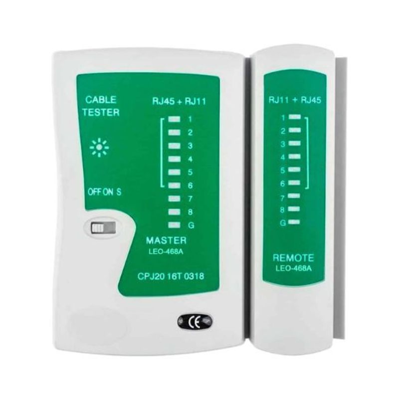 AMERICAN NET - Testeador para Cable de Red RJ45 LEO-468A American Net