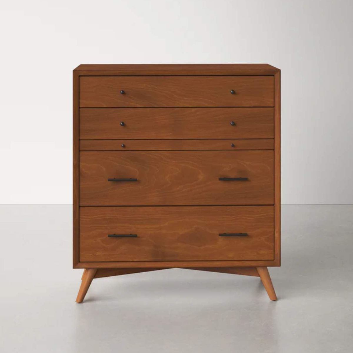 VENTITAS HOME - Cómoda Nórdica Frotinaliti 5 Cajones Ventitas Home Sapelli