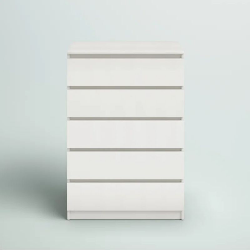 VENTITAS HOME - Cómoda Oleana 5 Cajones Ventitas Home Blanco