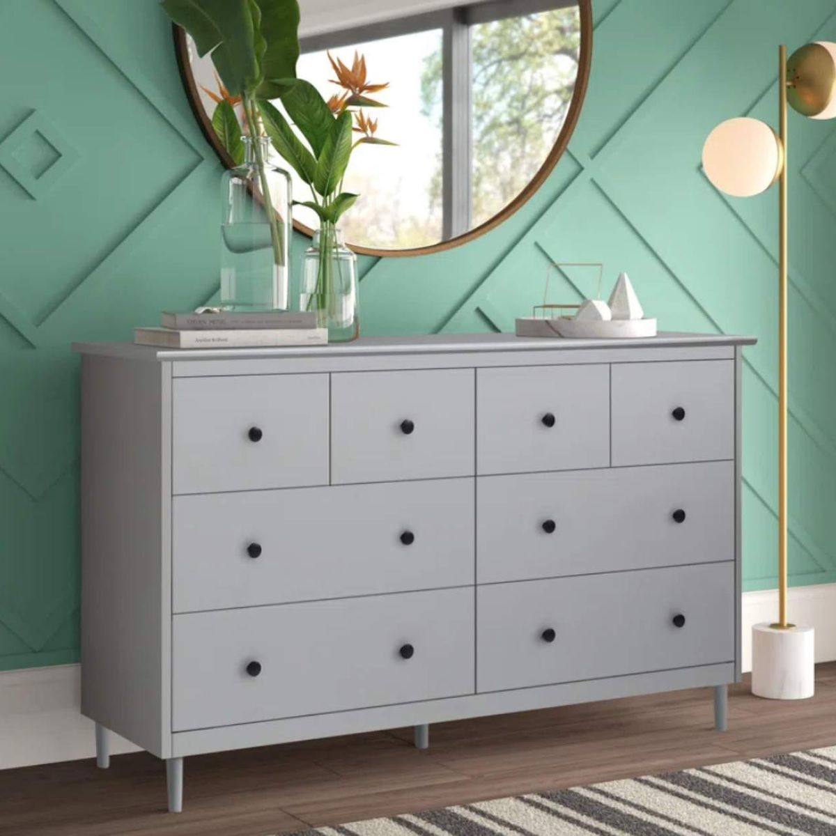 VENTITAS HOME - Cómoda Contemporánea Polo Ventitas Home Gris