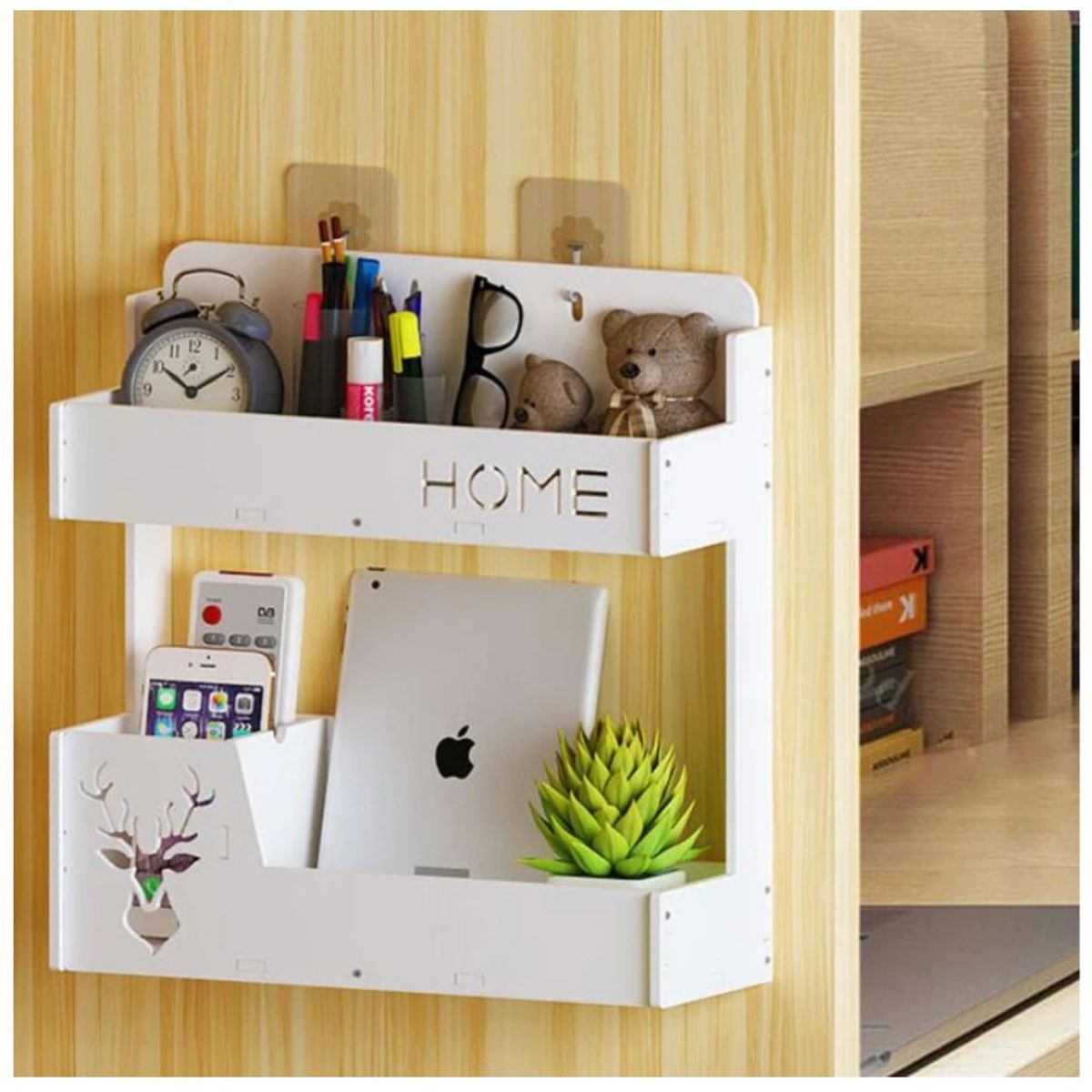 MINARI - Librero Organizador de Oficina Estante Flotante J159-D