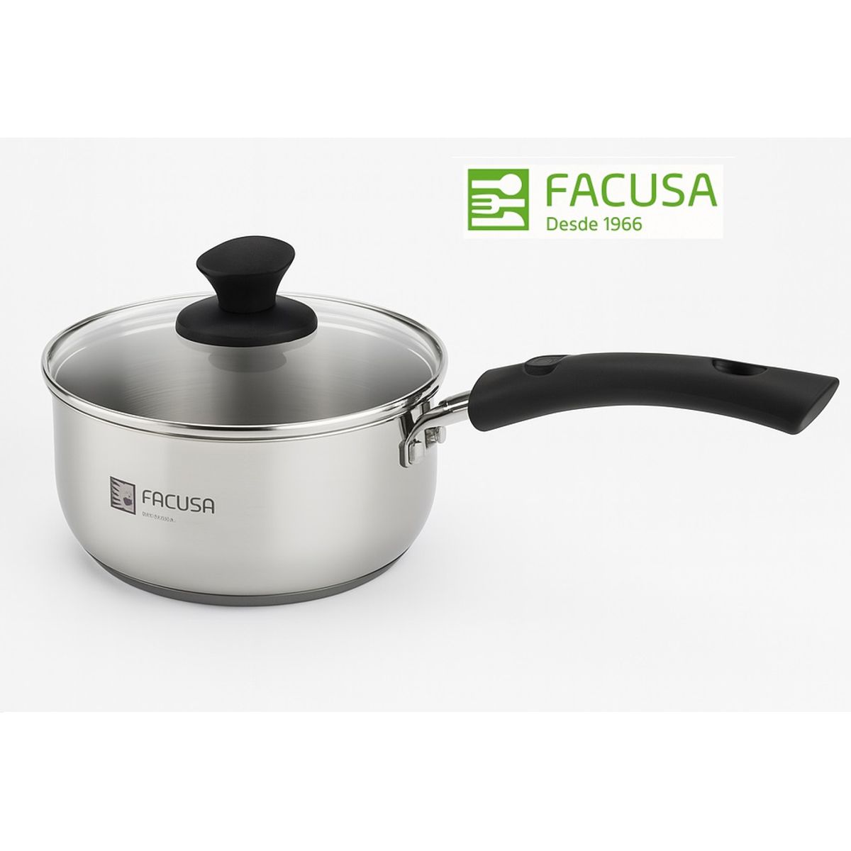 FACUSA - Cacerola acero inoxidable Facusa 16 cm