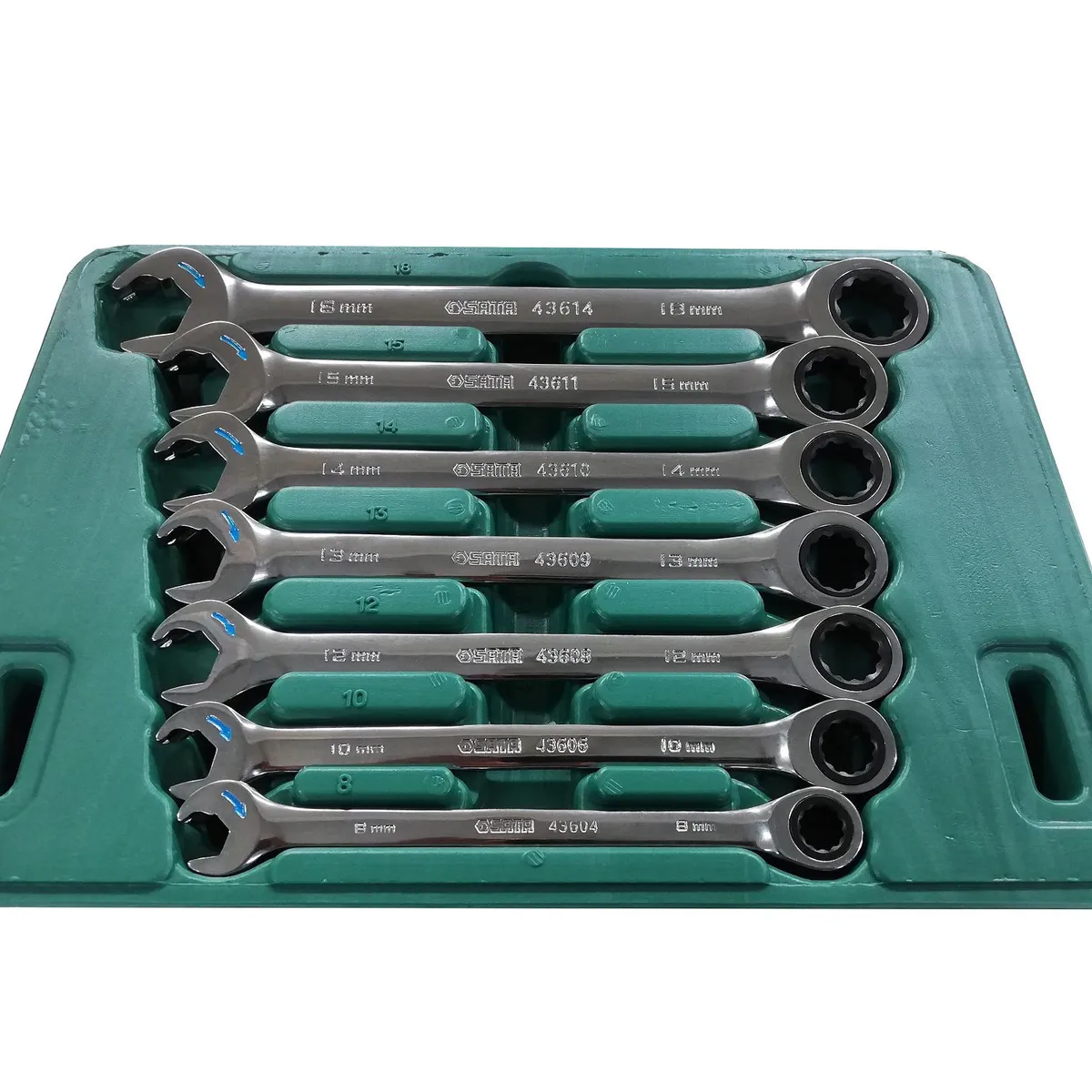 SATA - JGOX7PZA LLAVE MIXTA RATCHET SPEEDY MM 8-18MM ST09024SJ SATA