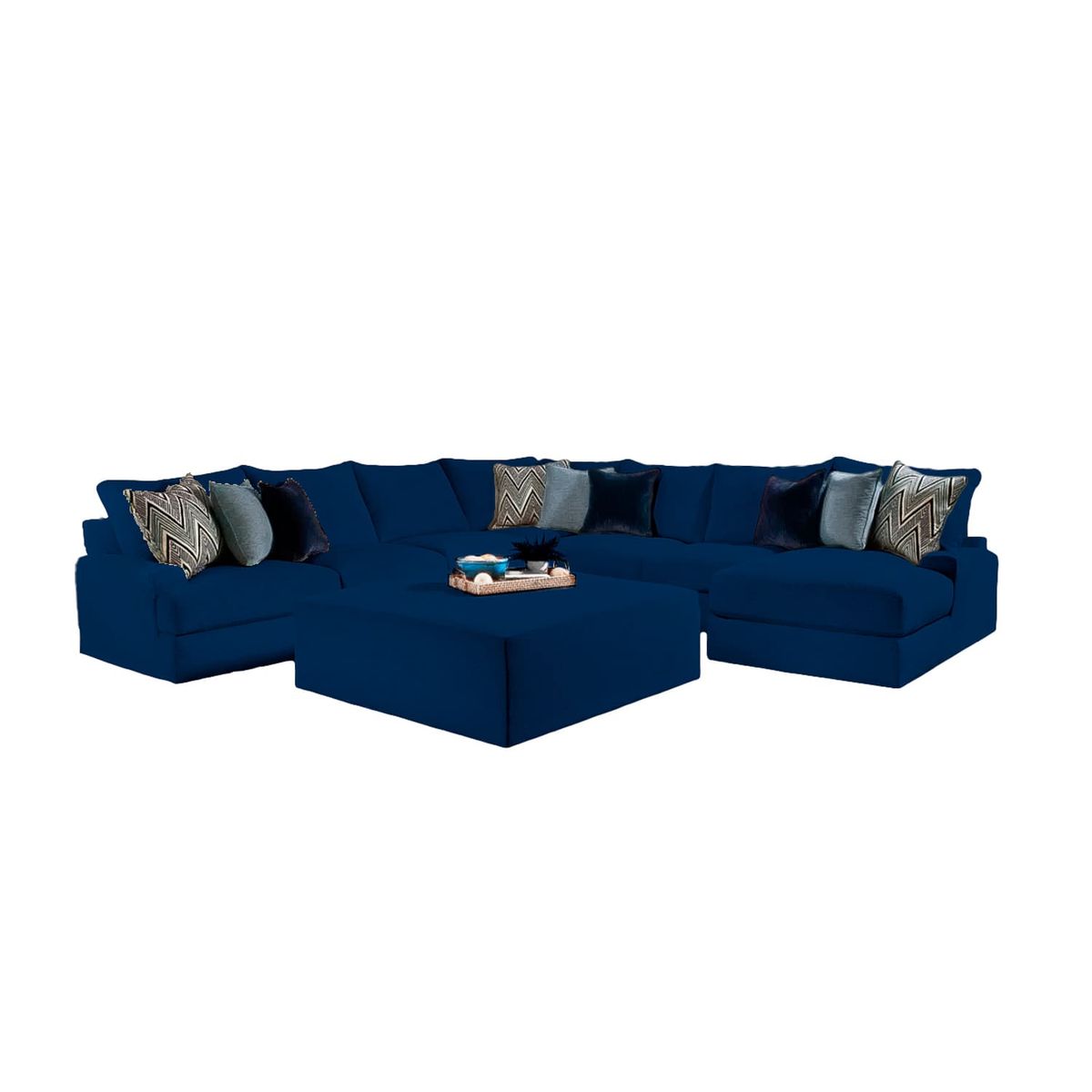 GENERICO - Seccional Pacífico Azul + 1 Banqueta