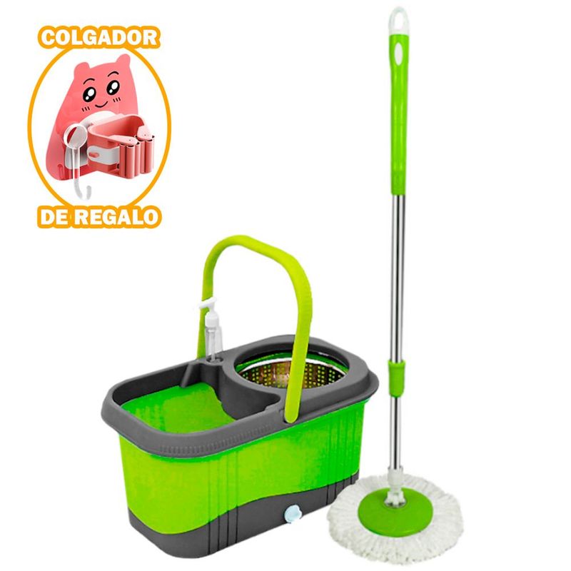 SASHIJA - Balde Dispensador VD Y Organizador Escobas N60 Gato FC