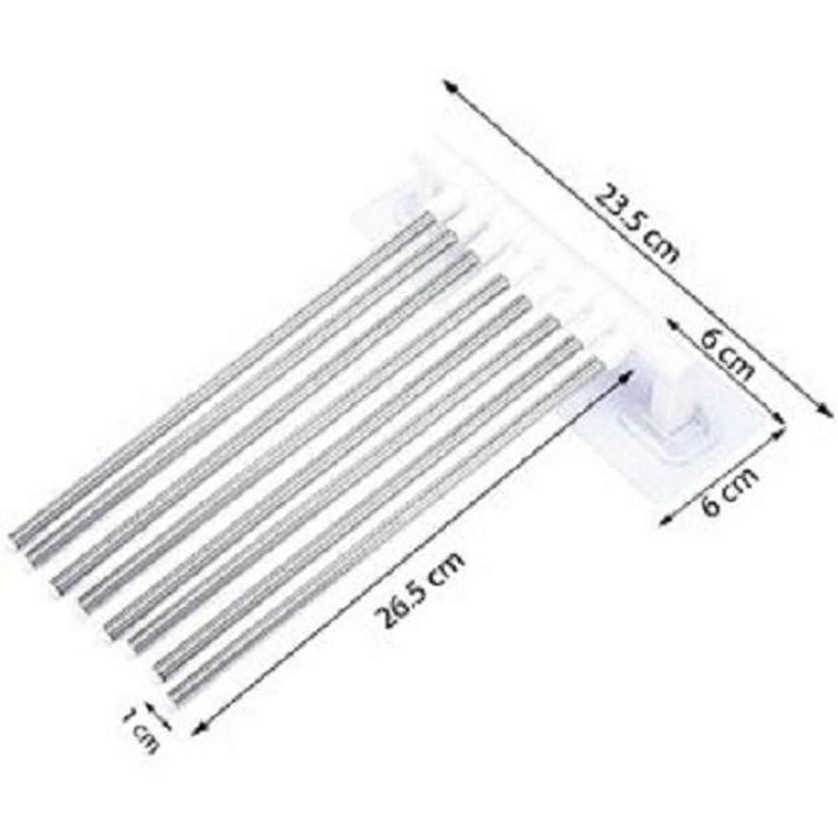 GENERICO - Toallero rack colgador soporte de Baño 8 capas