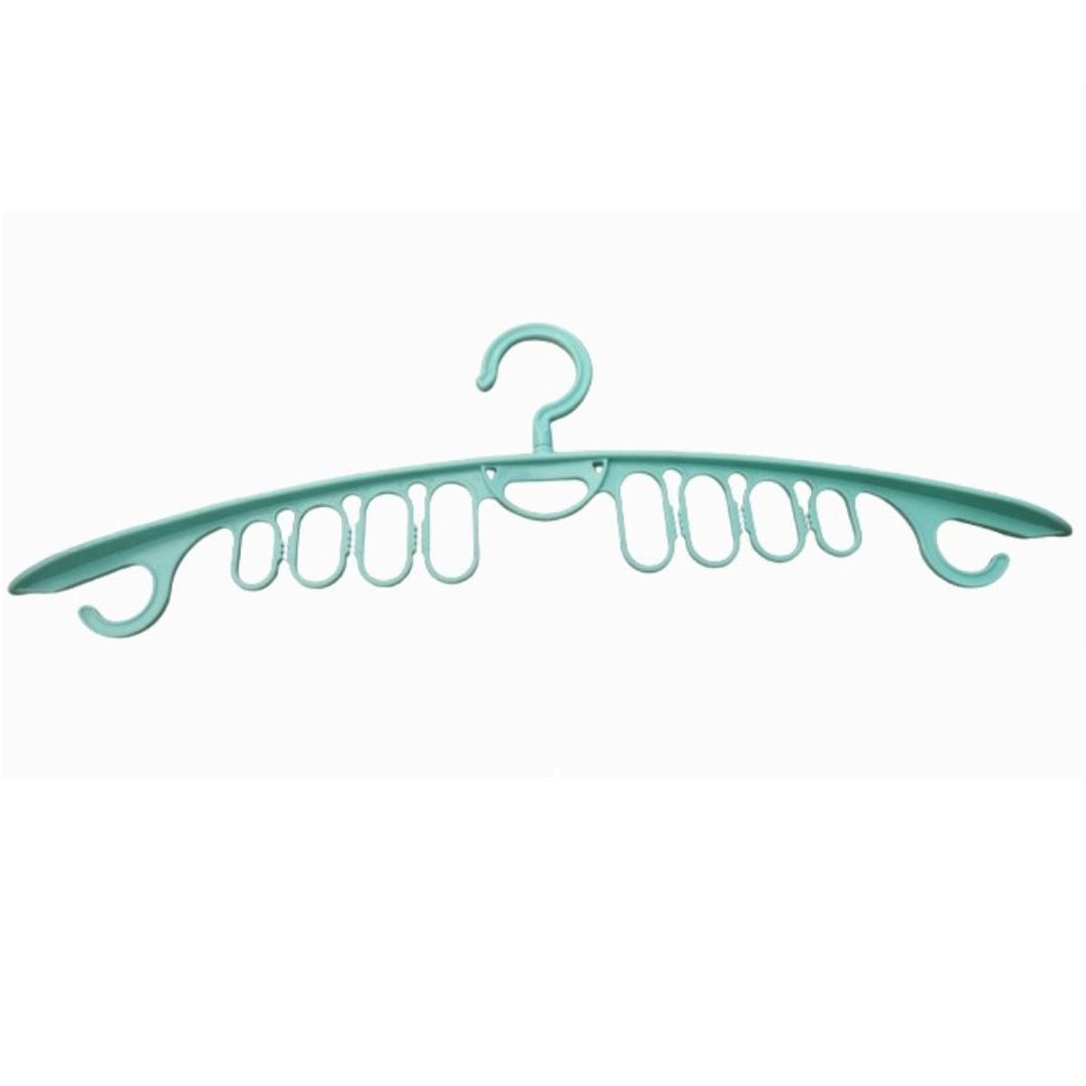 GENERICO - Colgador o Gancho de Ropa Ahorro de Espacio Set x6 Rosado