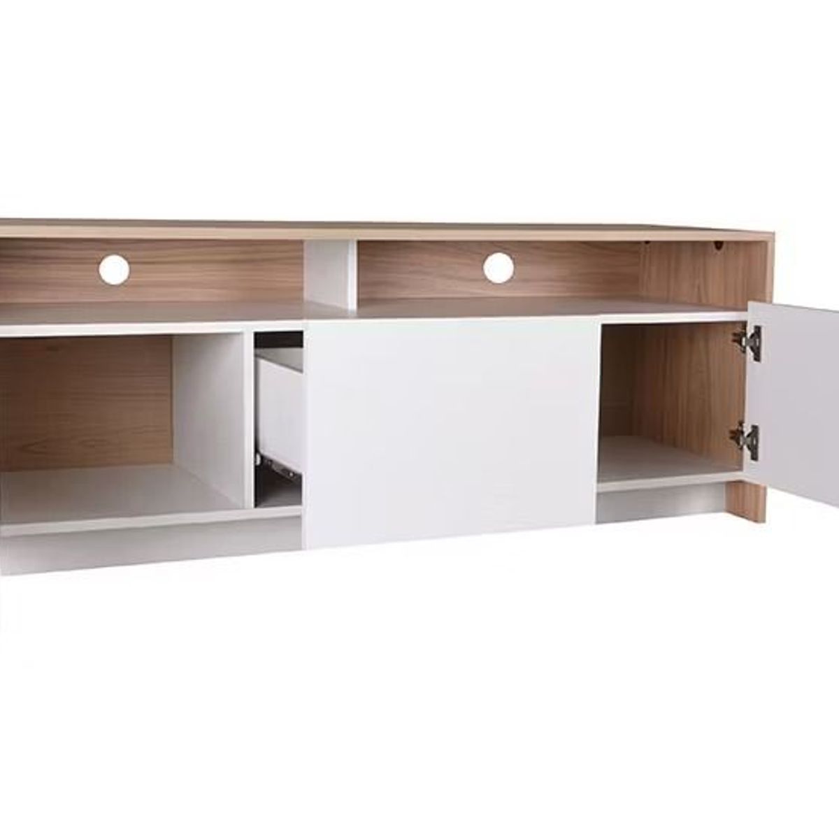STARHOME - CENTRO DE ENTRETENIMIENTO STARHOME COLBUM 2 PUERTAS 1 CAJÓN BEIGE 65"