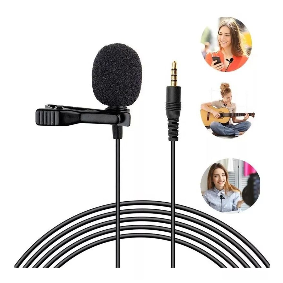 GENERICO - Microfono Solapero Pechero Lavalier