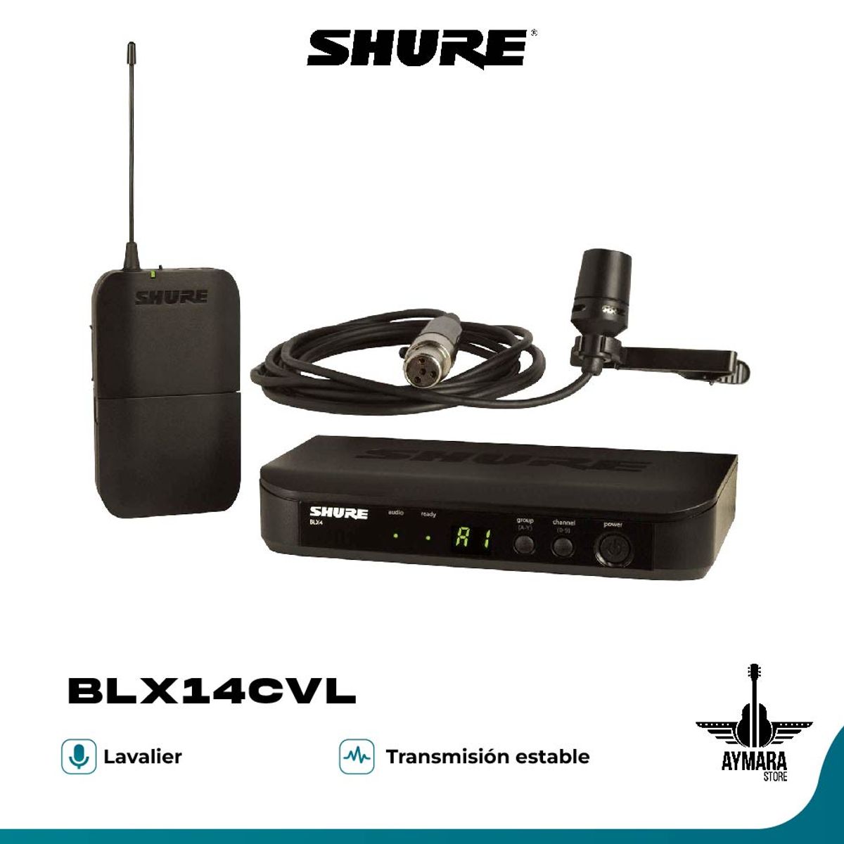 SHURE - SHURE BLX14CVL SISTEMA INALAMBRICO DE MICROFONO