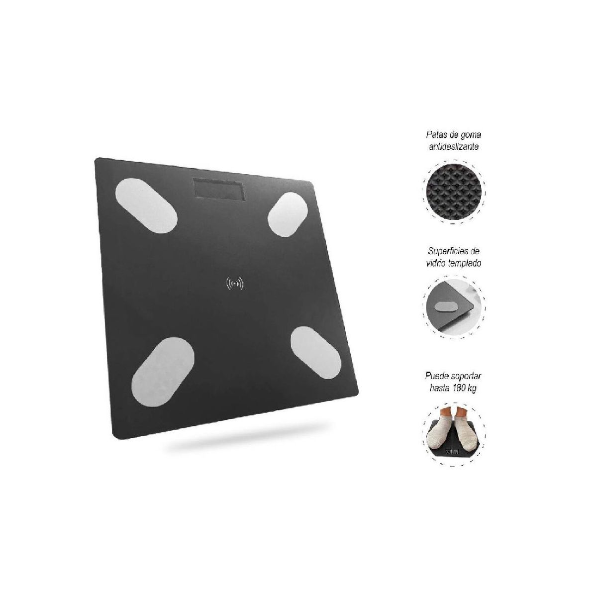 OTTOWARE - Balanza Digital Bluetooth