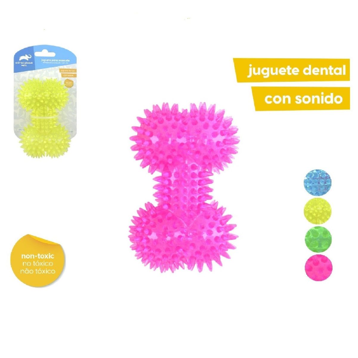 OTTOWARE - Juguete Dental con sonido para Mascotas