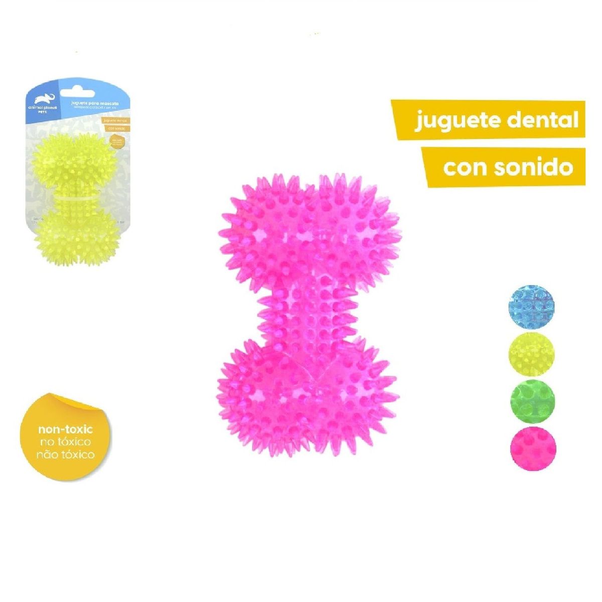 OTTOWARE - Juguete Dental con sonido para Mascotas