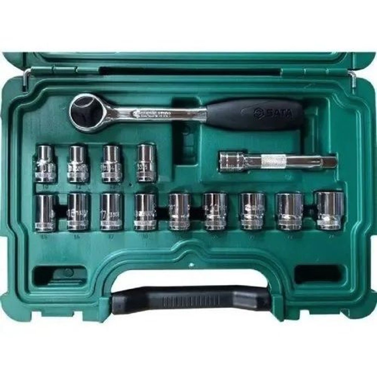 SATA - JUEGO 15 PIEZAS DADOS EN 1/2” 10-24MM ST09525SJ SATA