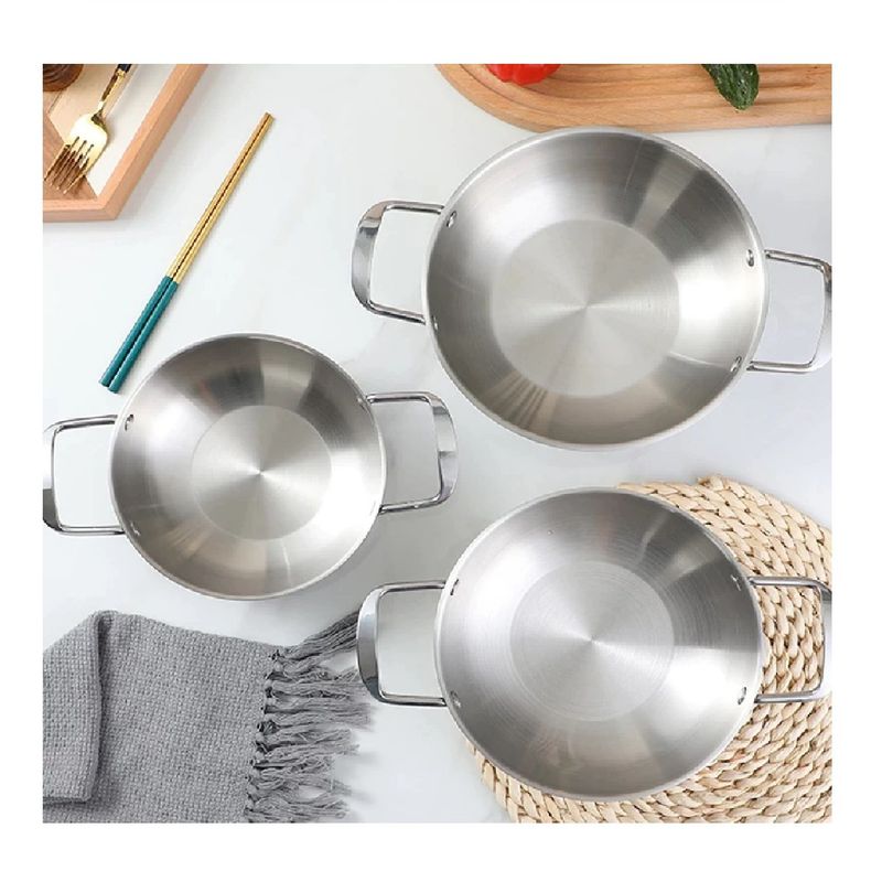 OTTOWARE - Set de Ollas Acero Inoxidable