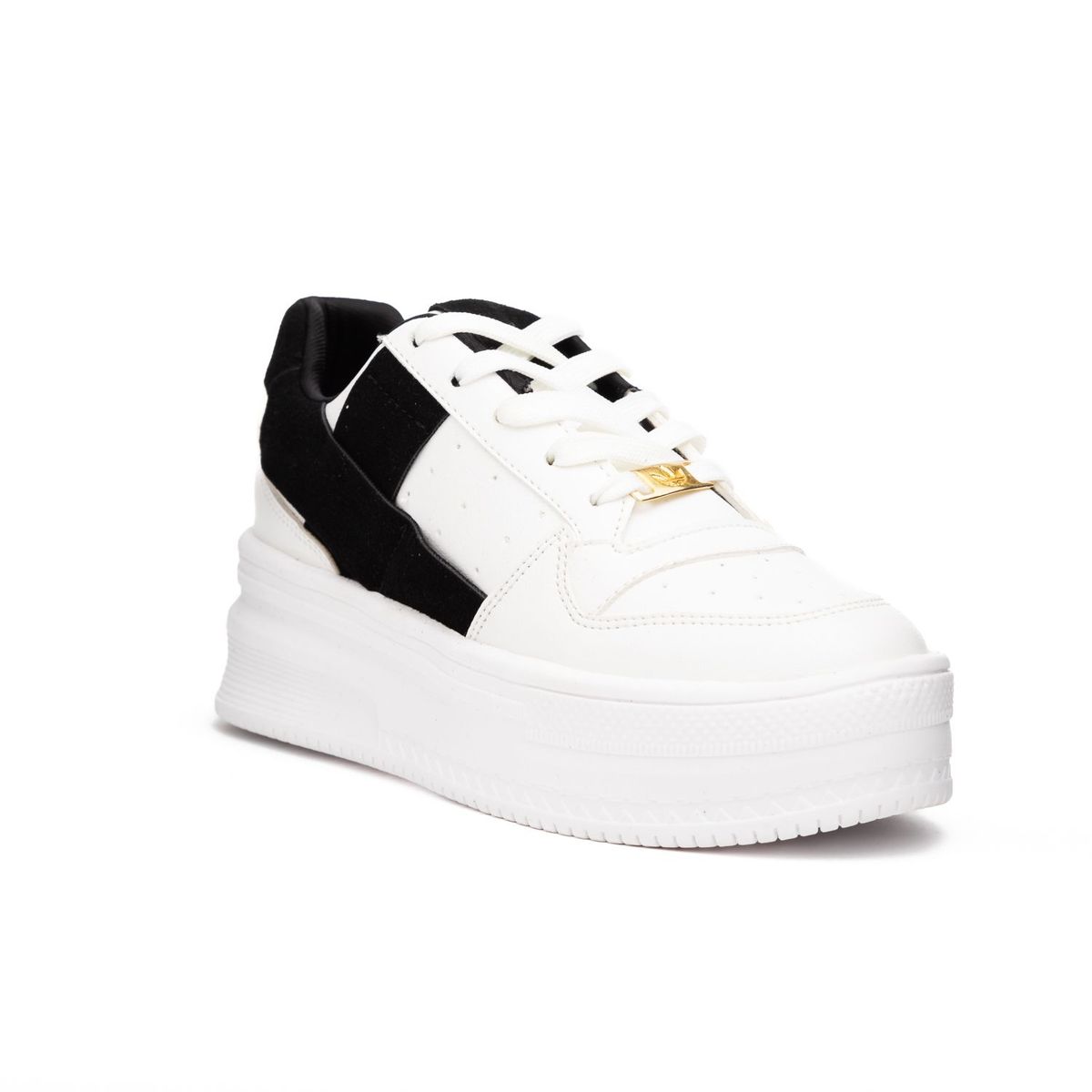 NEBULA - Zapatilla Krabi - Blanco con Negro