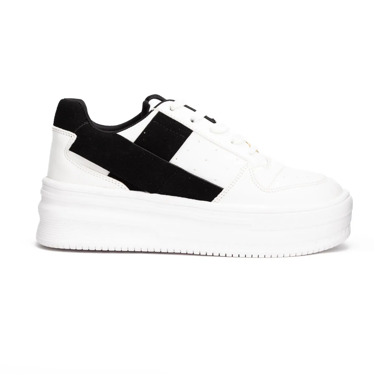 NEBULA - Zapatilla Krabi - Blanco con Negro