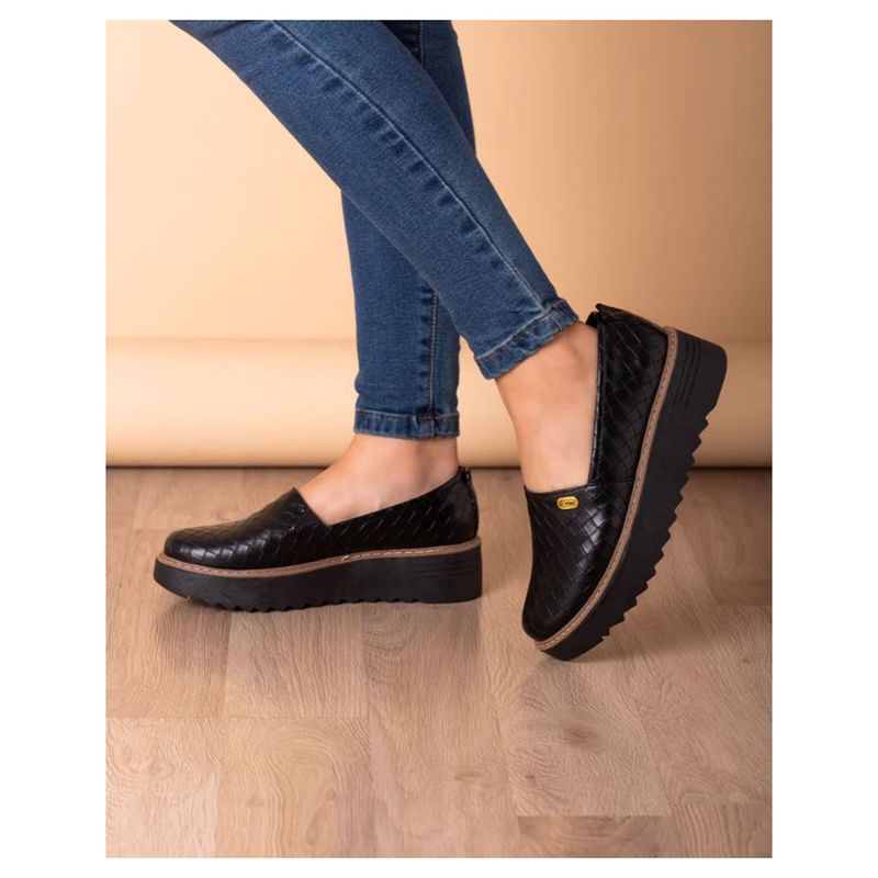 NEBULA - Mocasin Vratsa - Nebula - Negro Cuero