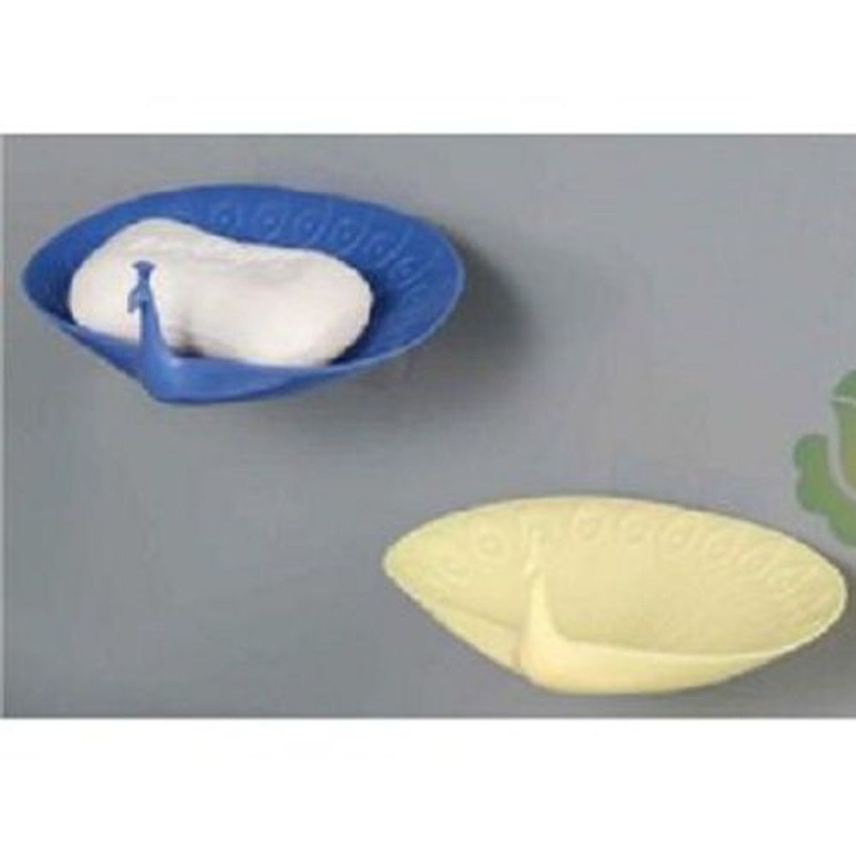 GENERICO - Jaboneras de pared Pavo real Set X 2 unidades