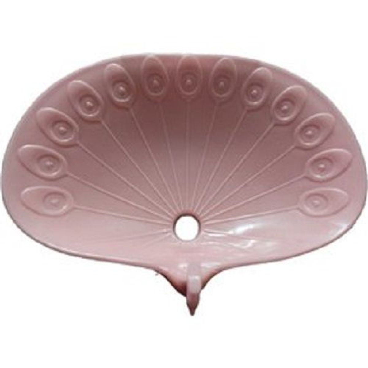 GENERICO - Jaboneras de pared Pavo real Set X 2 unidades