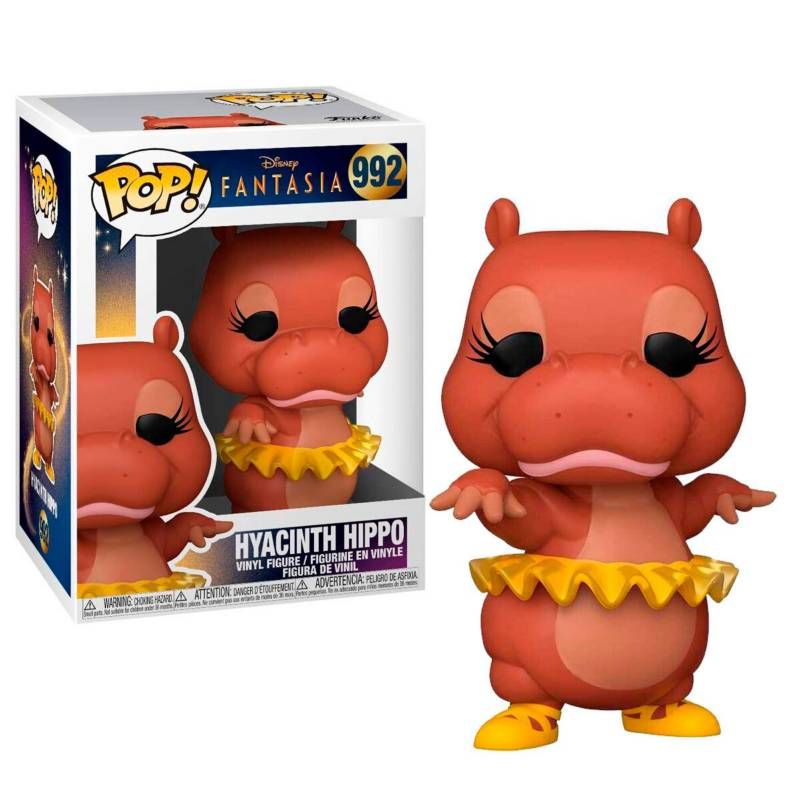 FUNKO - Funko Pop Hyacinth Hippo - Disney Fantasia 80th caja dañada