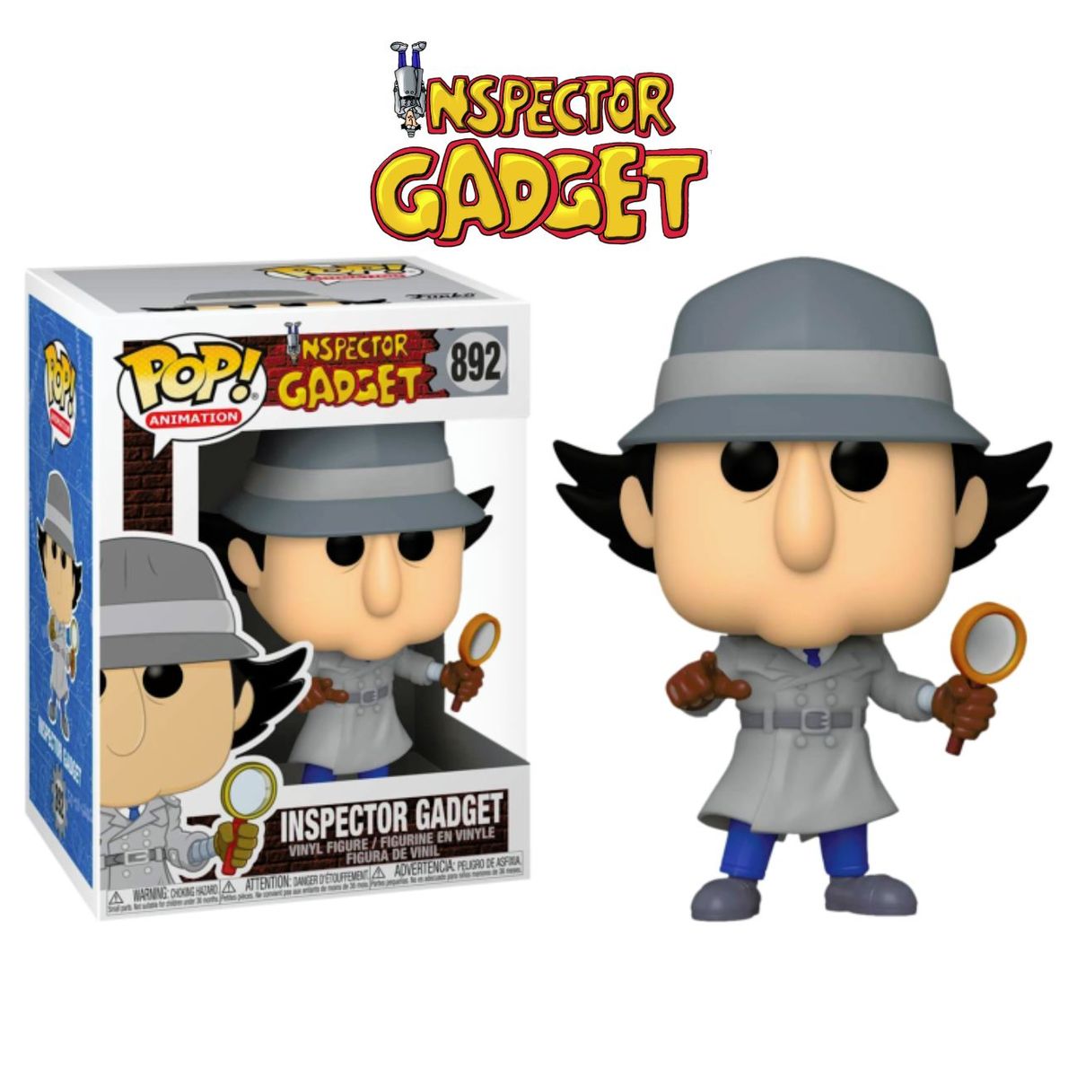 FUNKO - Funko Pop Inspector Truquini 892- Animation Inspector Gadget