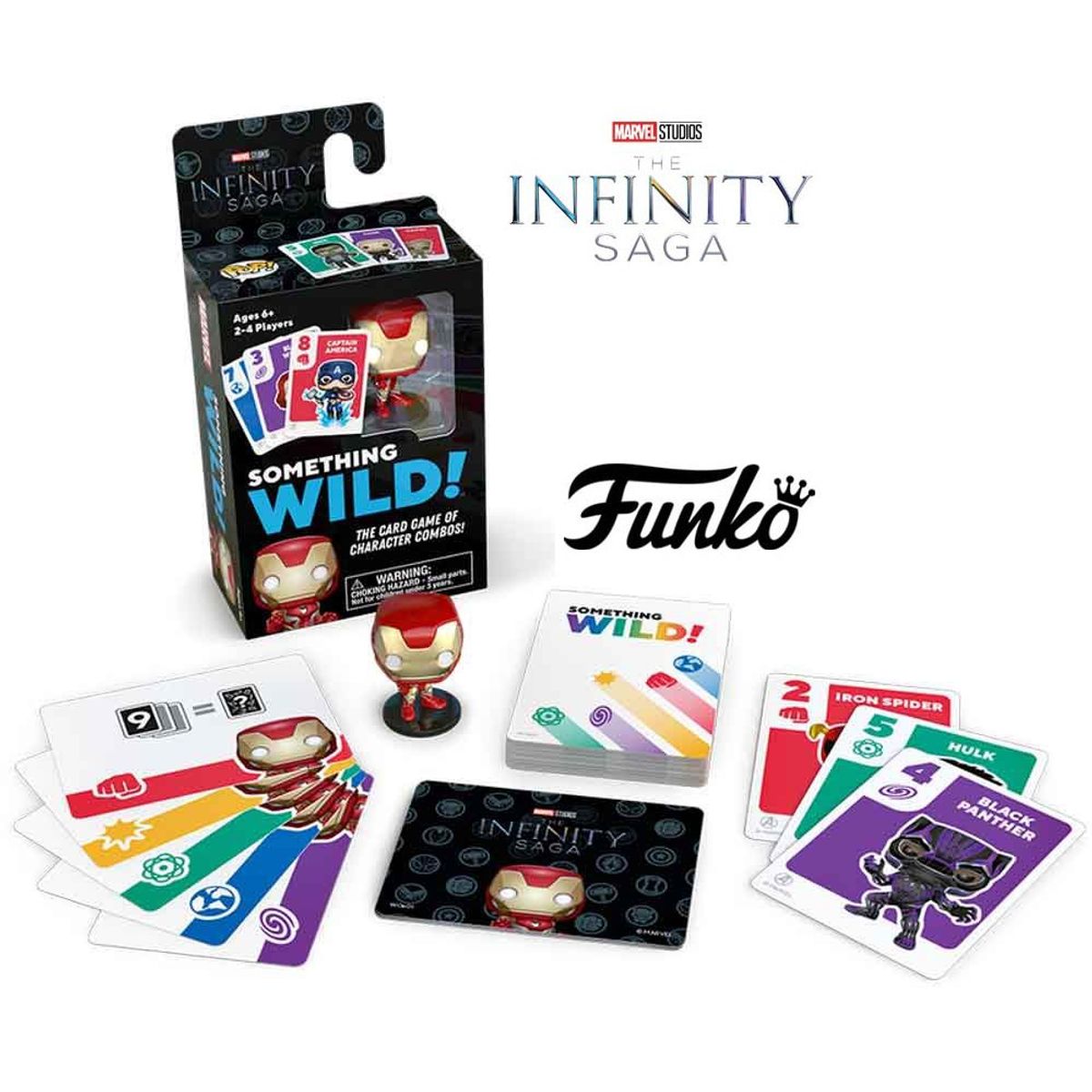 FUNKO - Juego de Cartas Iron Man - Marvel Infinity Saga en inglés
