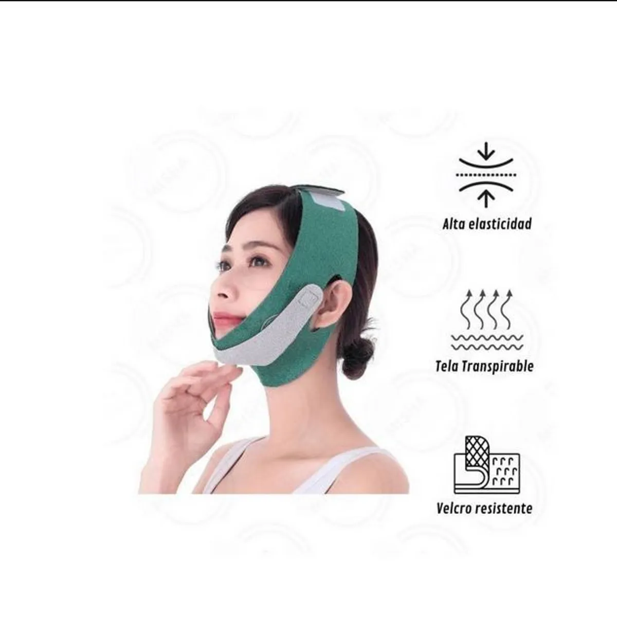 GENERICO - Reductor De Papada Faja Mentonera Reductora  color al azar