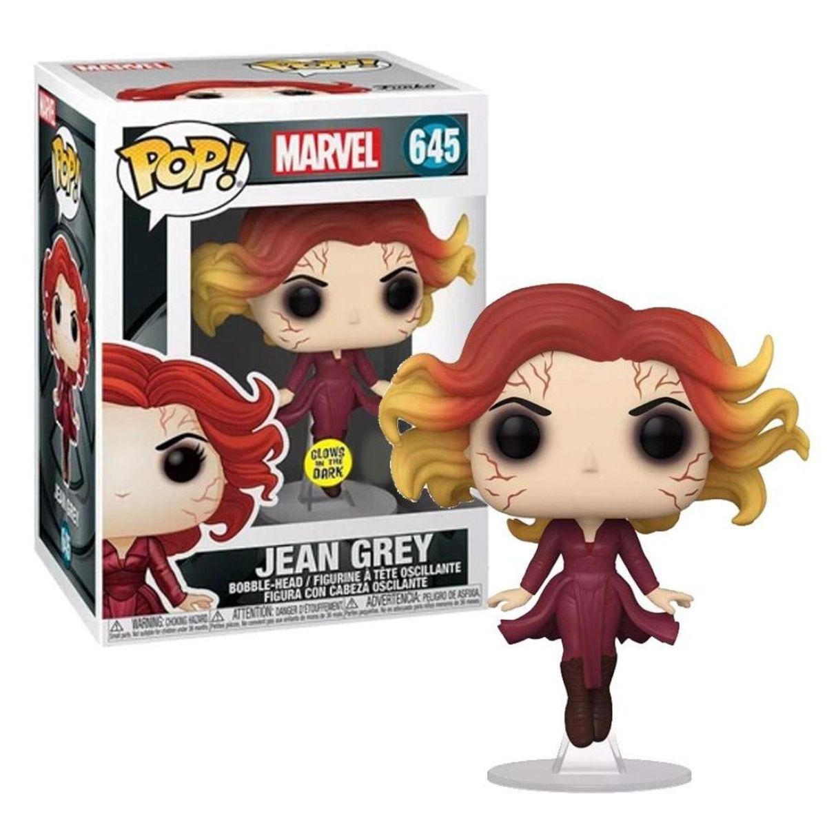 FUNKO - Funko Pop Jean Grey - Marvel X-men Exc. SE glow brilla 645