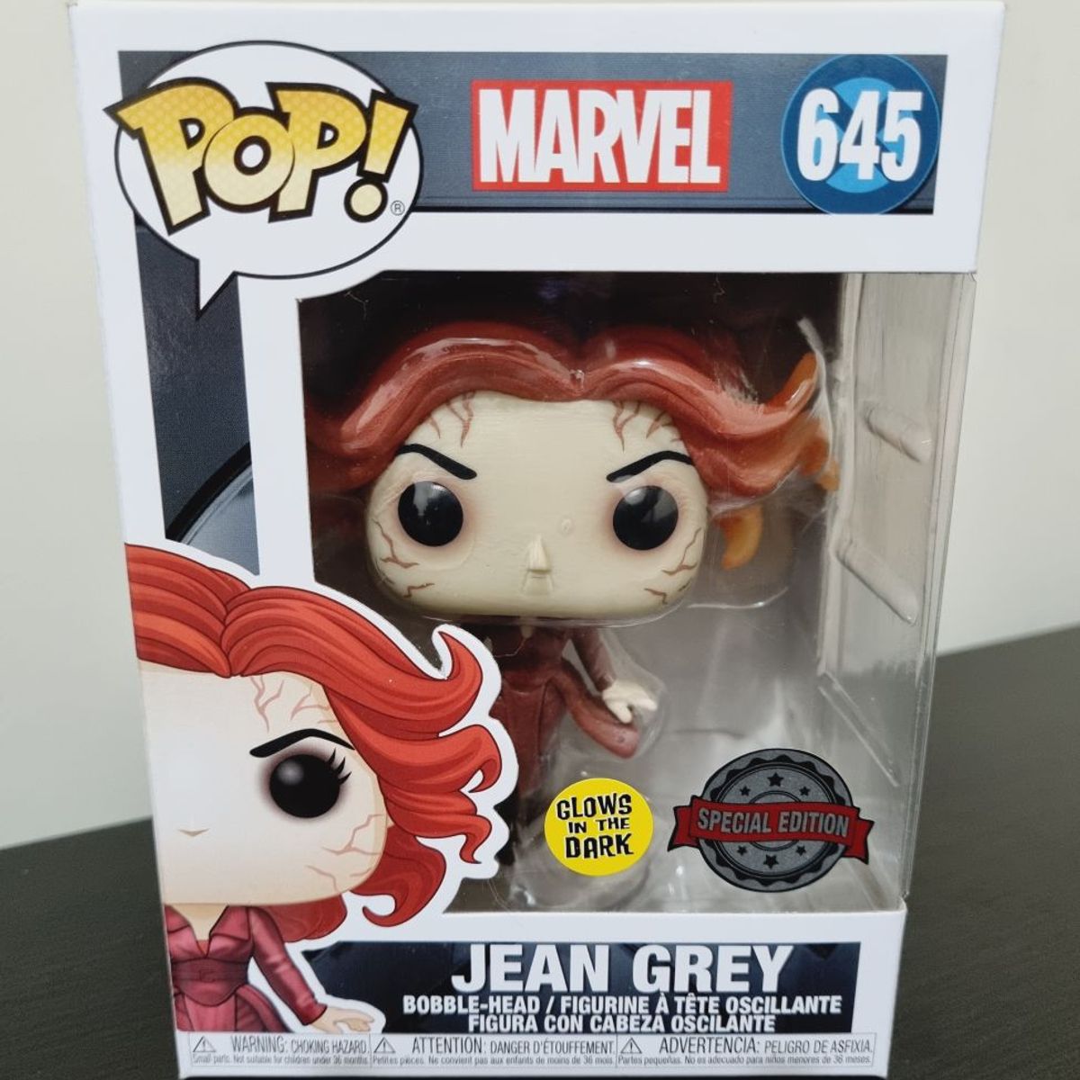 FUNKO - Funko Pop Jean Grey - Marvel X-men Exc. SE glow brilla 645