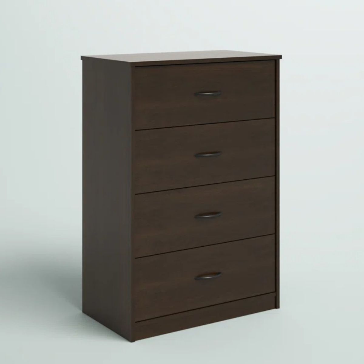 VENTITAS HOME - Cómoda Priyanka 4 Cajones Ventitas Home Roble Negro